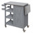Foldable Outdoor Kitchen Island Patio Kitchen Island Outdoor Kitchen Cart Portable Prep Station with Lockable Wheels, Storage Cabinet and Towel Rack for Patio and Outdoor-966100656