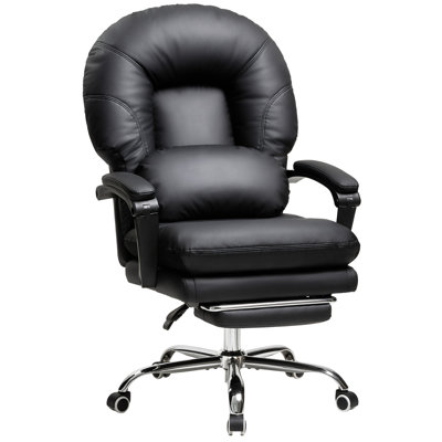 Big And Tall Ergonomic Executive Office Chair Computer Desk Chair Home Desk Chair With Footrest