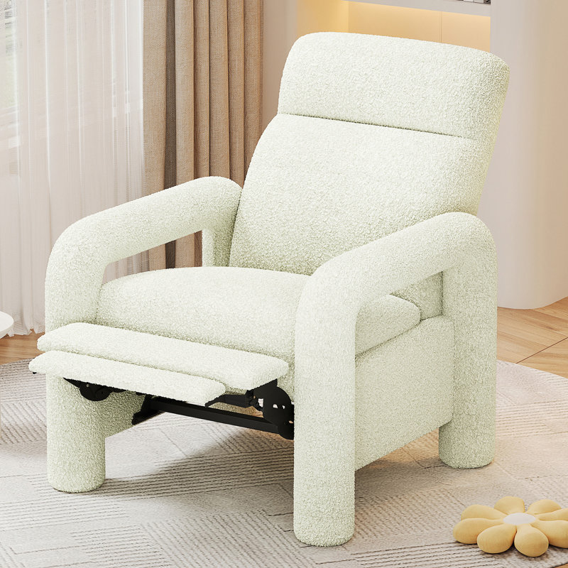 Fauteuil inclinable Tamaran Upholstery, Beige 100% Linen