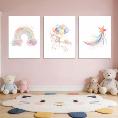 3 Piece Wrapped Canvas Print
