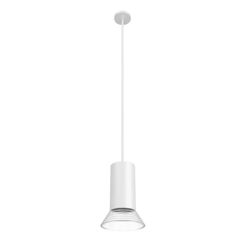 Newport Collection 1 Light Pendant, White