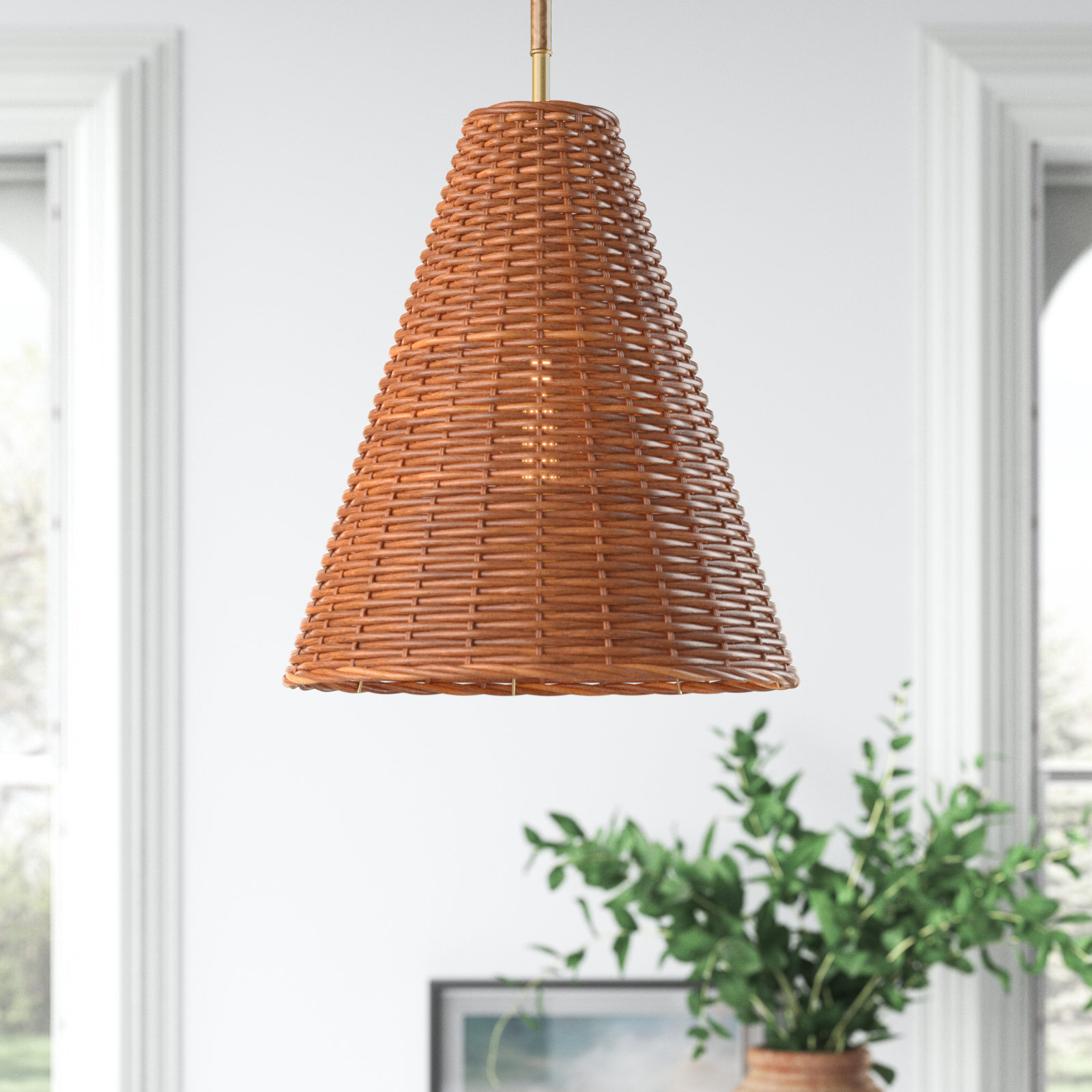 Indio Dimmable Single Light Pendant