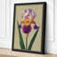 Bearded Iris Botanical - Wrapped Canvas-1689833453-1689833454
