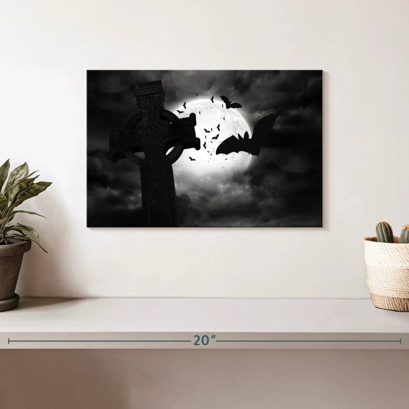 Hitzel Graveyard Bats, 8" H x 12" W