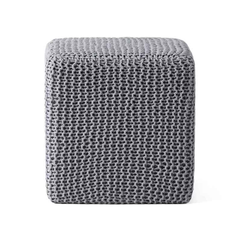 KNITTED FOOT STOOL