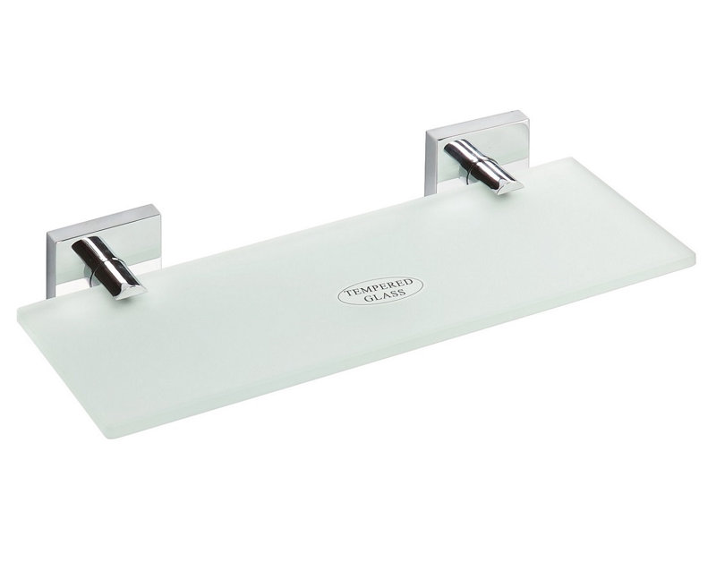 Glass Floating Shelf, 5.5cm H x 60cm W x 13cm D