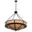 Luminaire suspendu unique en forme d'urne / bol DEL à 9 lumières Nashley