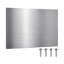 Dosseret de cuisinière en acier inoxydable 24 po x 30 po VENFAN, bouclier mural facile à installer et à nettoyer pour hotte de 30 po-130916796