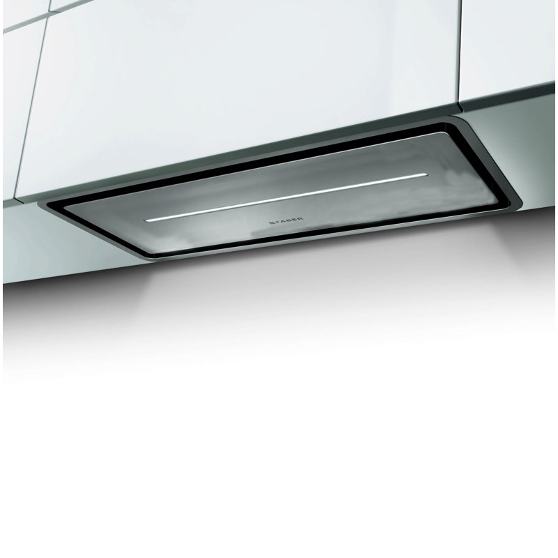 28" Inca 600 CFM Convertible Insert Range Hood in Stainless Steel with Remote Control Included