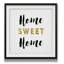 « home doux home », art textuel encadré-32510601-40496663