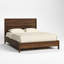 Stickley Saranac Bed, Solid Rustic Walnut, Sustainable Construction, Accommodates Standard Mattress and Box Spring, 15in Footboard, Made in USA-1219631441