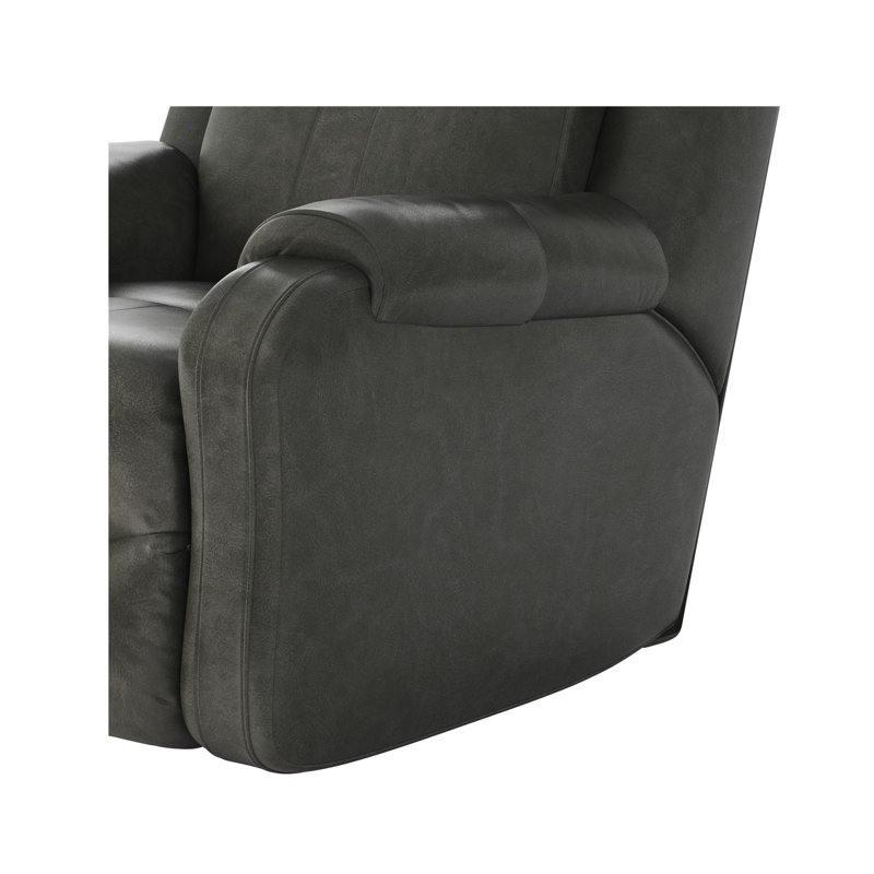 Fauteuil inclinable manuel berçant standard de 37 po de large Marvel, Passion d'ardoise, Manuel