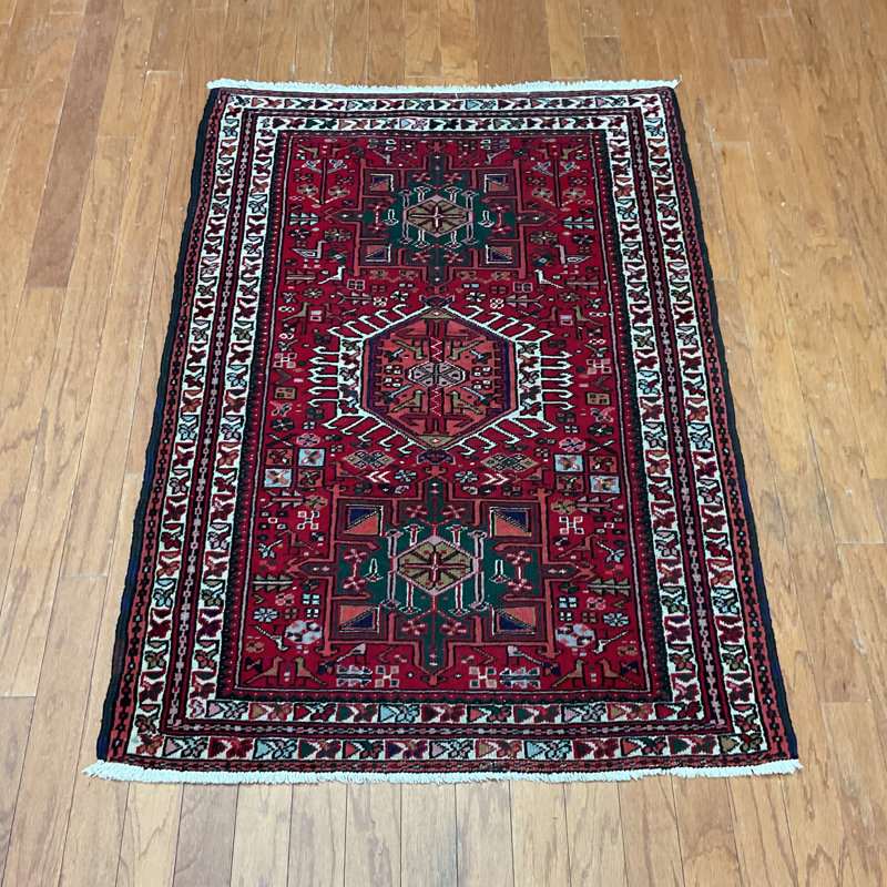  Tapis en laine fabriqué à la main Karaja