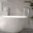 Single Handle Freestanding Bathtub Faucet with Diverter and Handshower-100515553