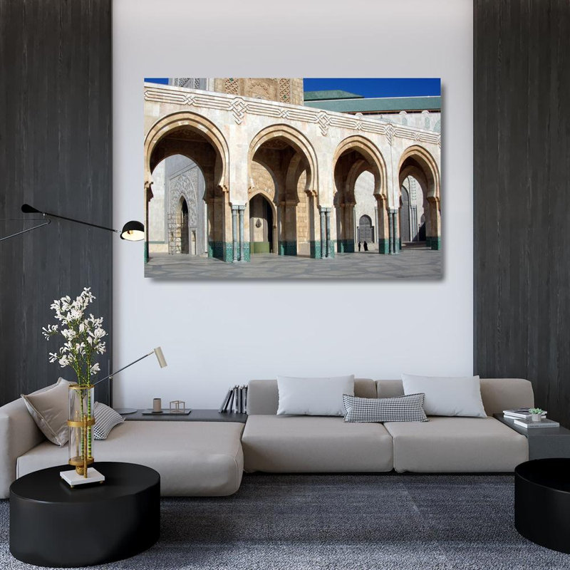 Mosquée Hassan II, Maroc, H 32 po x l 48 po