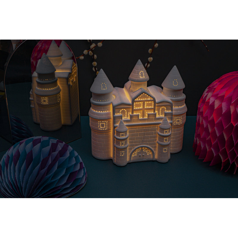 Belfrey Porcelain Novelty Lamp