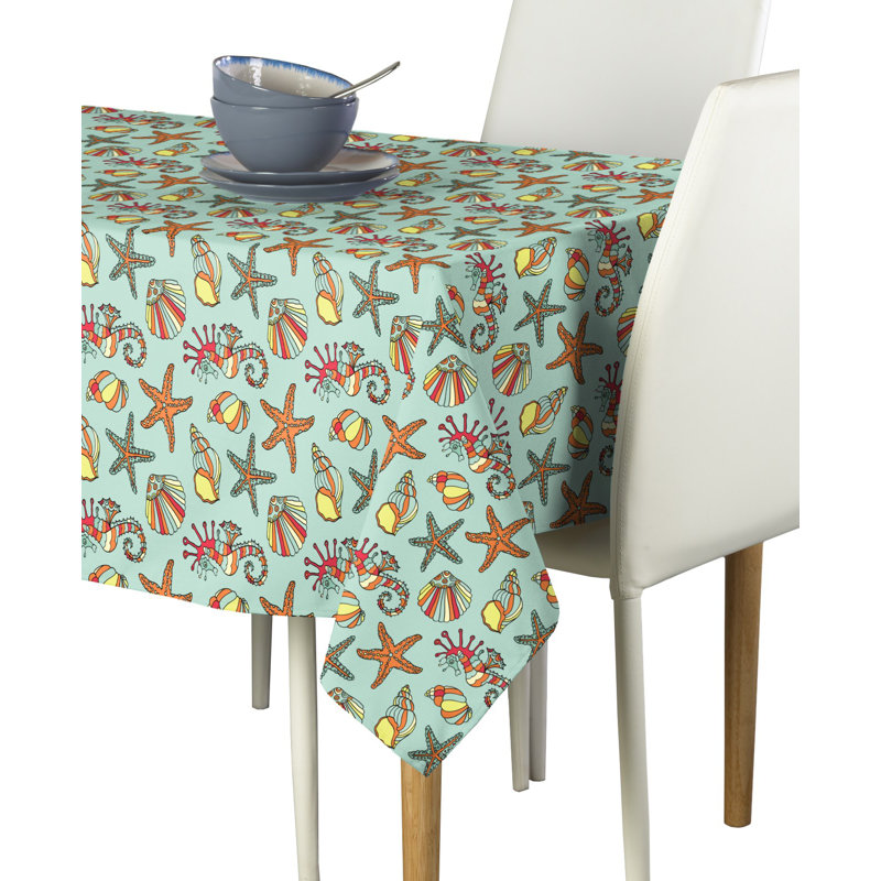 Zeppa Geometric Tablecloth, 104" x 60"