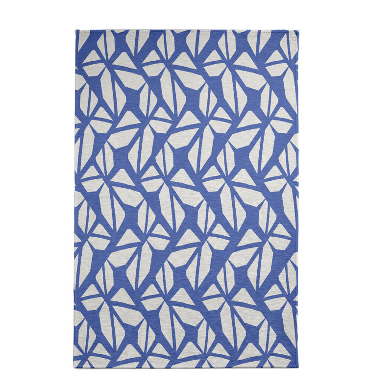 Billiot Chenille Geometric Indoor Rug, Rectangle 2' x 3'