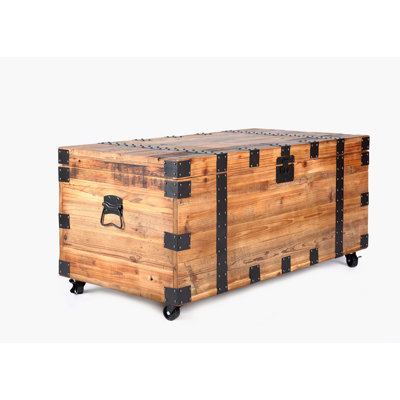 Korin Solid Wood Coffee Table