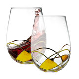 Aiyla 18oz. Stainless Steel Drinking Glass Set