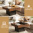 LED Lift Top Coffee Table With Storage-1988220087