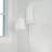 Alden Steel Plug-in Swing Arm Sconce-94393096