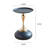 Modern Side Table with Weighted Base, Scratch-Resistant & Nano-Coated Finish - Versatile Accent Table for Living Room, Bedroom, Balcony-10497068