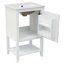 Meuble-lavabo autoportant avec tiroirs de rangement-741590869