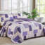 Ensemble de courtepointe réversible 3 pièces Patchwork - Couvre-lit léger en microfibre pour toutes les saisons-123175925-123175940