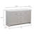 Emond 60.5'' Double Bathroom Vanity with Cultured Marble Top-1855136134