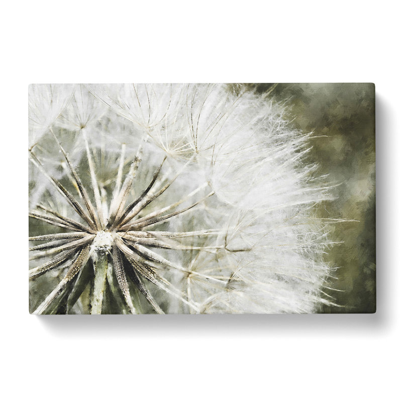Dandelion Seeds Vol.4 - Wrapped Canvas Graphic Art, 35cm H x 50cm W x 3cm D