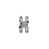 Acier inoxydable brillant