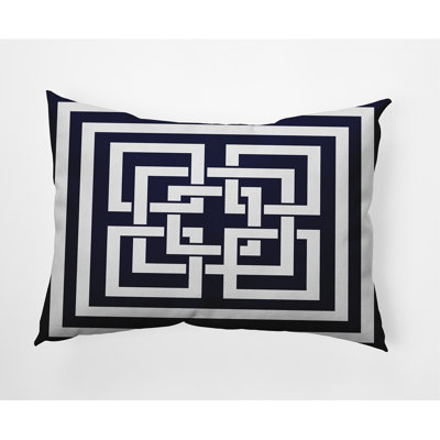Housse de coussin rectangulaire et insert Greek New Key Greek New Key