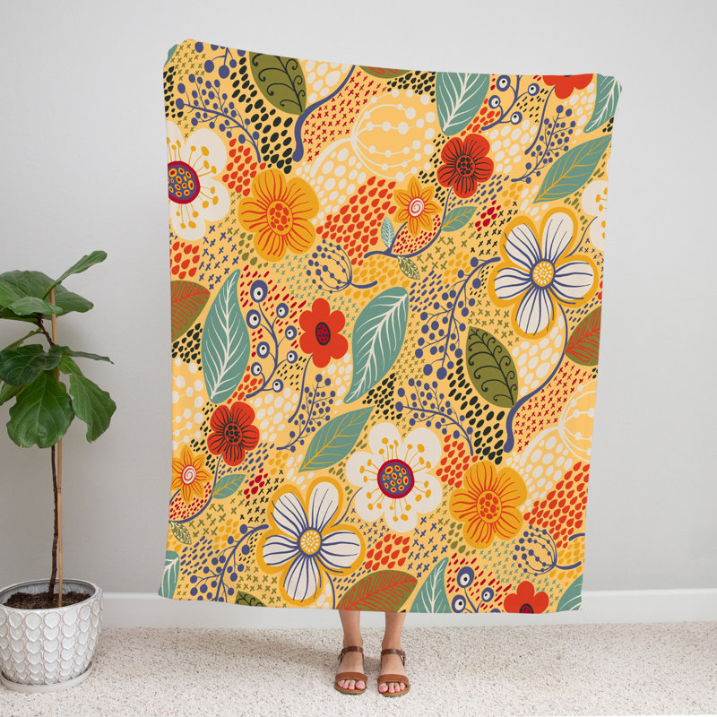 Throw Blanket, 60" L x 51" W