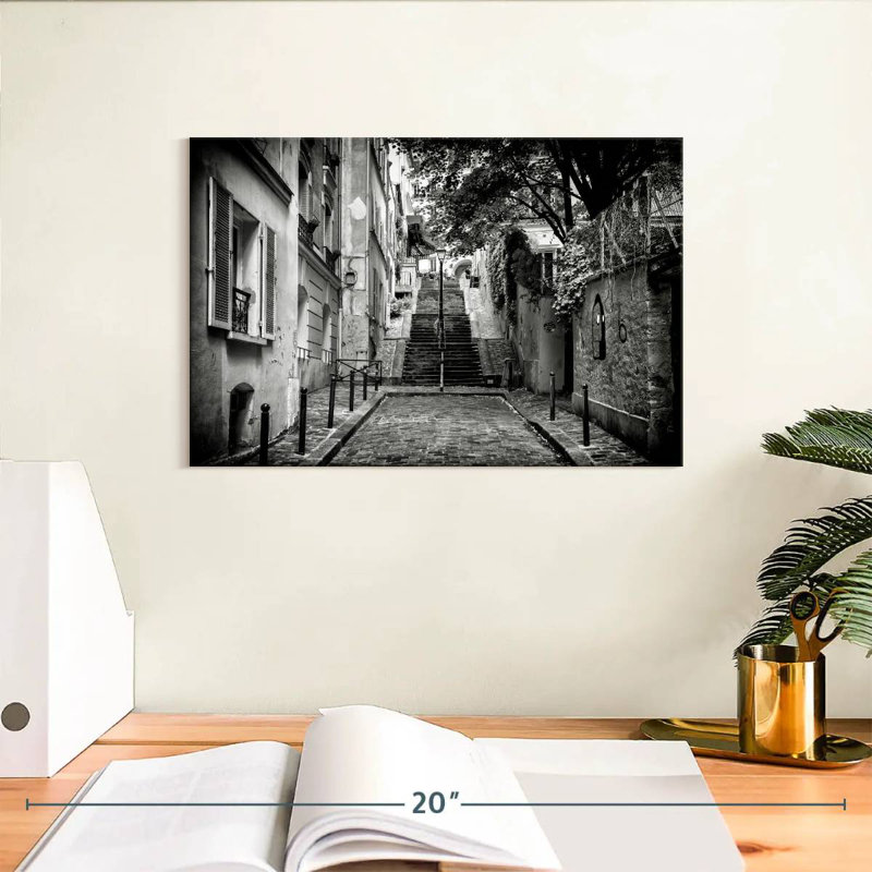 Sireci Walk In Montmartre, 8" H x 12" W