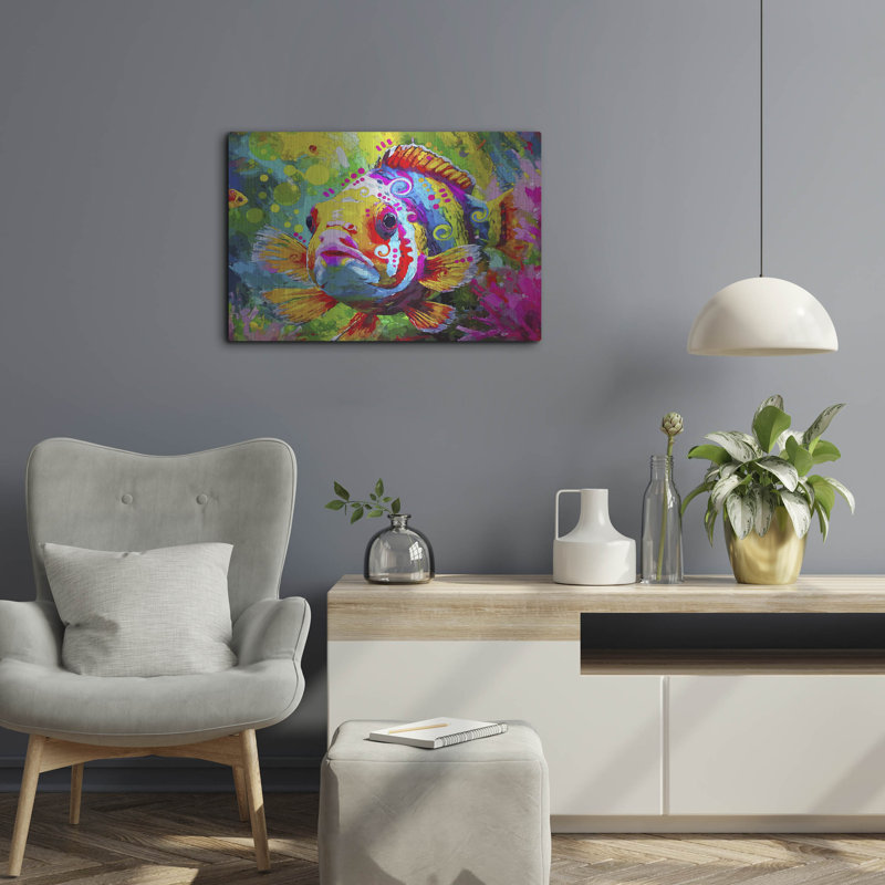 Art mural en métal Winston Porter, H 16 po x l 24 po