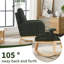 Chaise berçante avec accoudoirs Modern Modern Comfy-1342595314