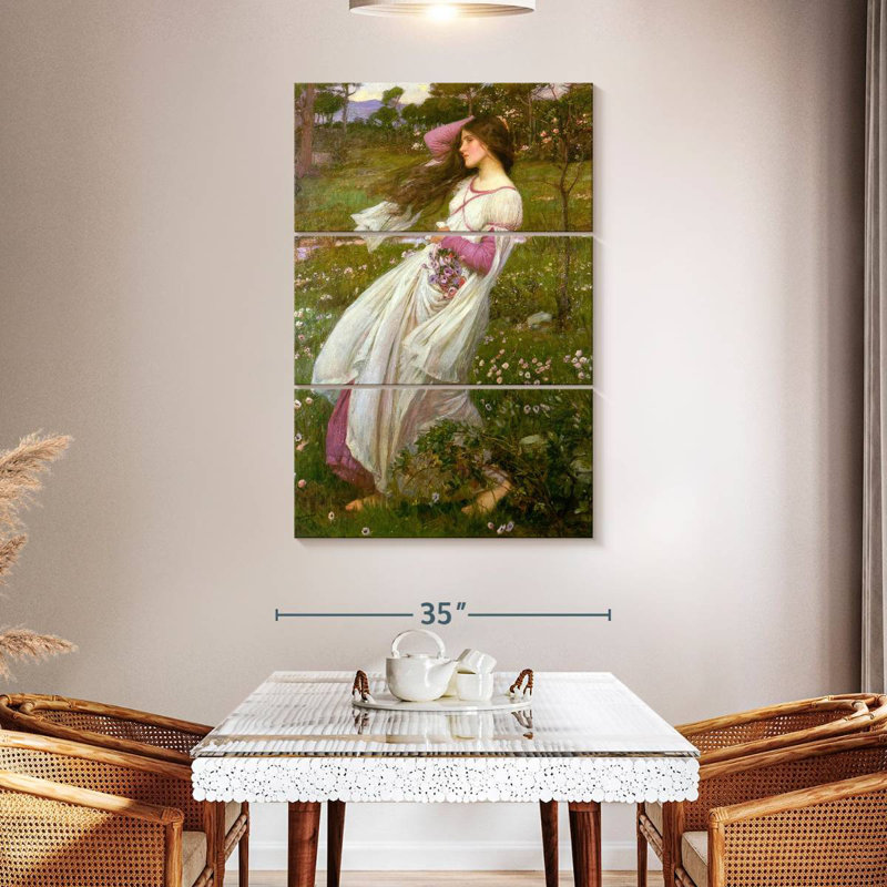 Leisha Windflowers, 50" H x 32" W