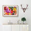 Colourful Autumn Leaves - Picture Frame Graphic Art Print-56708653-56708652