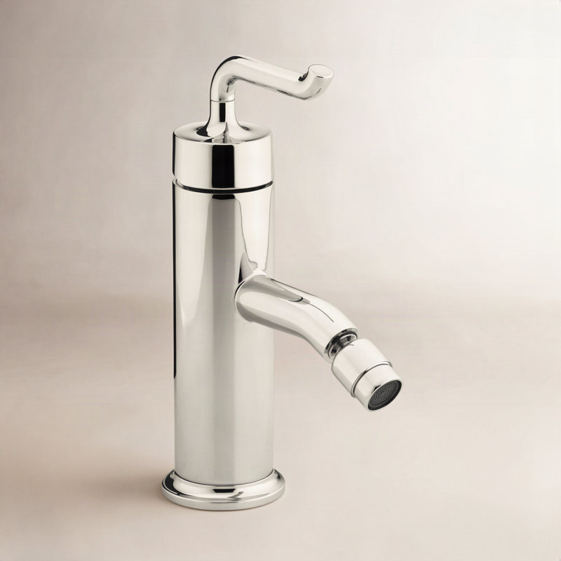 Purist Swivel Spray Bidet Faucet, Vibrant Polished Nickel