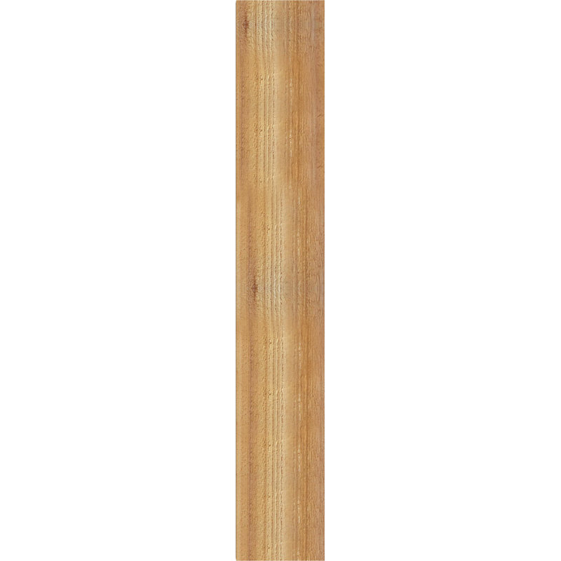 Artisan traditionnel en bois rustique, Cèdre rouge de l'Ouest de 6 po (sciage brut), P 34 po x H 38 po