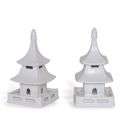 Ensemble 2 pièces d'objets de pagode