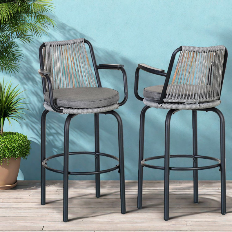 Ensemble de 2 tabourets de bar Modern