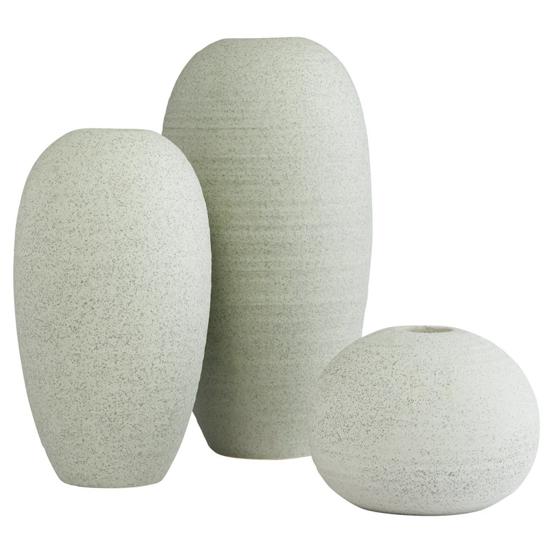 Perennial Handcrafted Ceramic Table Vase, Celadon