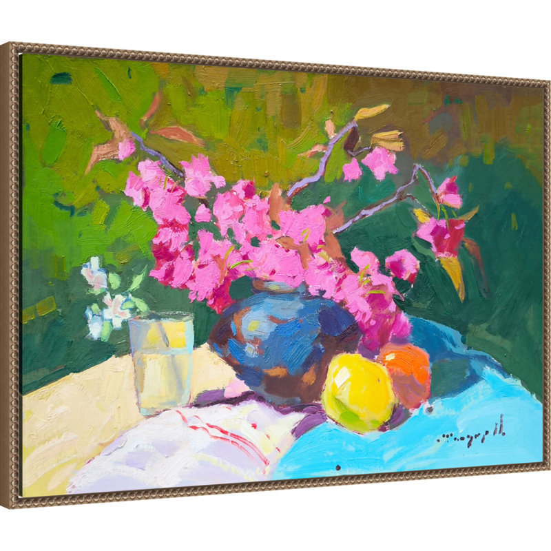 «Colors of April» par Alexander Shandor, reproduction d'art sur toile encadrée, 33 x 23