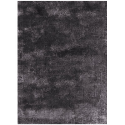 Pallas Hand-Knotted 9'10" x 13'1" Area Rug in Gumetal