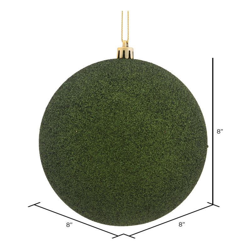 Babiole incassable, 8", Vert mousse