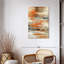 Golden Dust Orange II - 3 pièces d'une image tendue sur toile tendue-92828238