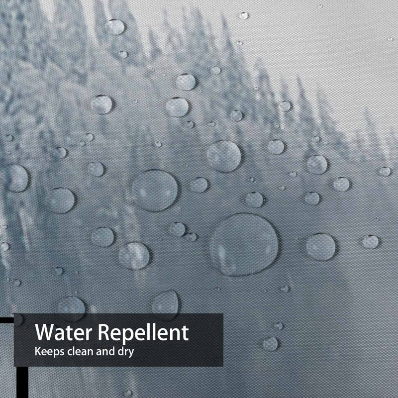 Rideau de douche à 12 crochets Forest Misty, L 72 po x l 72 po