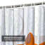 Rideau de douche avec 12 crochets Sleeping Fox Trees-391773526